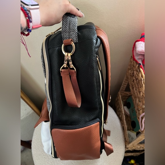 Itzy ritzy diaper bag Coffe & cream - Picture 5 of 5